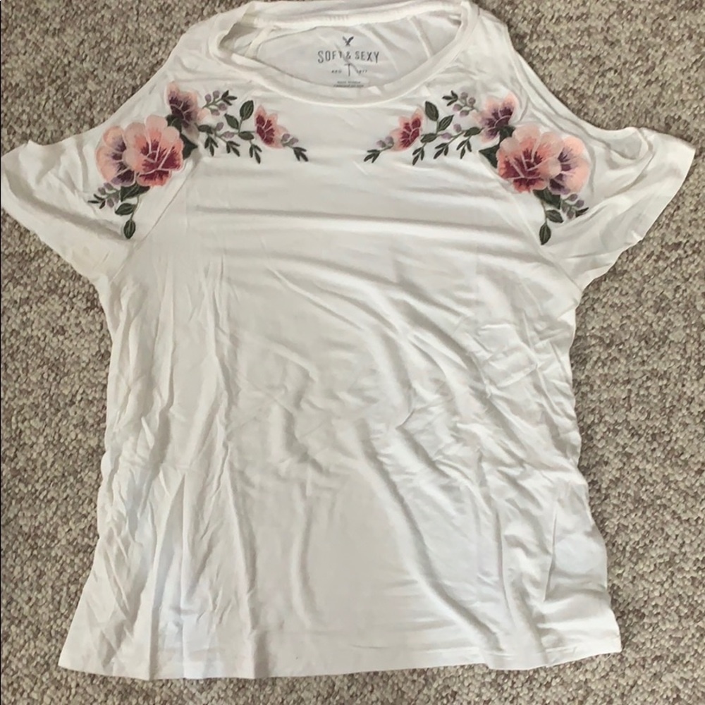 american eagle soft and sexy blouse